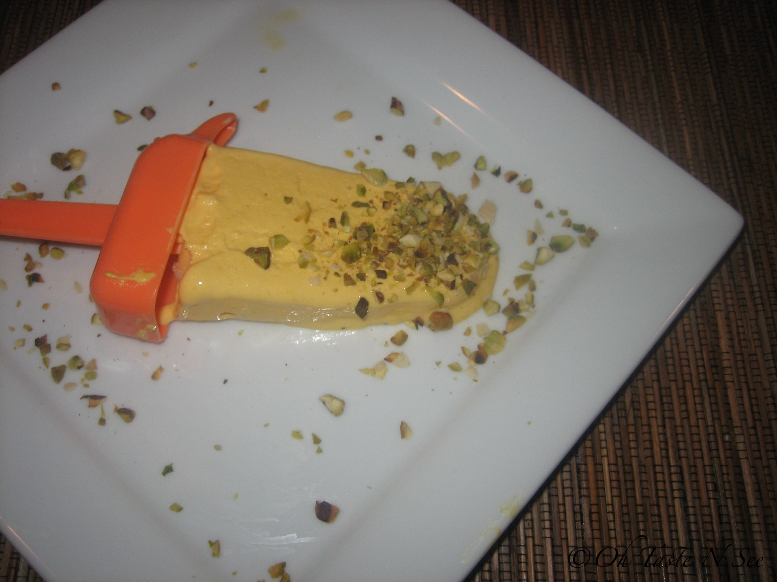 Kesar Mango Kulfi(Creamy Saffron and Mango Popsicles)
