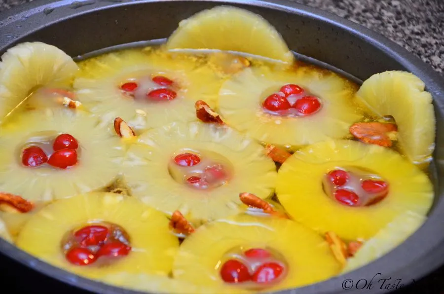 Pineapple upside down cake 2