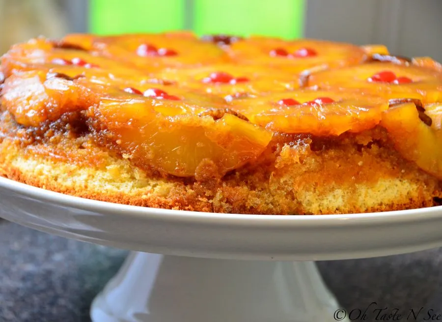 Pineapple upside down cake 3