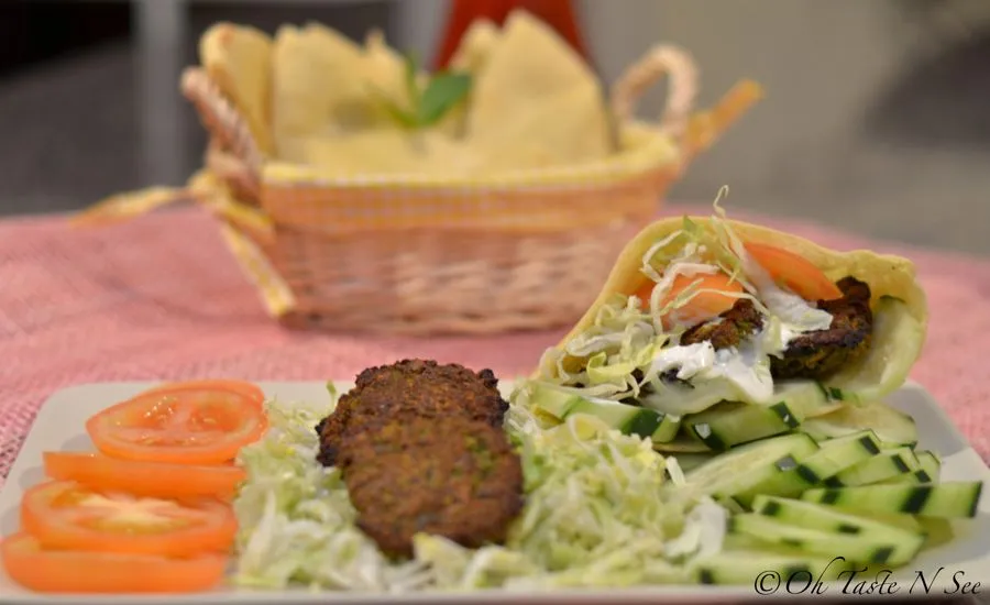 Falafel sandwiches 1
