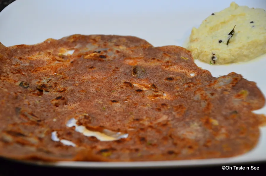 Ragi dosa 2