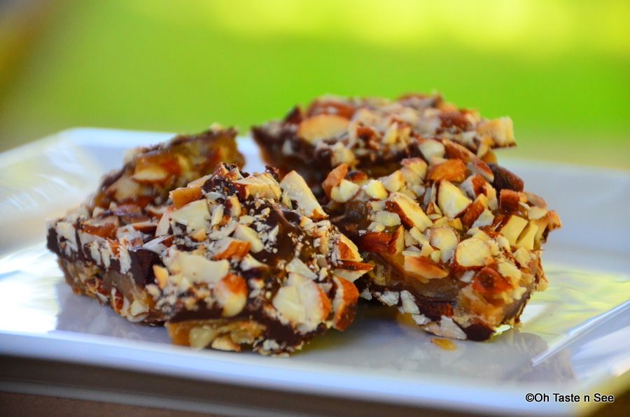 Home Made "Almond Roca" Candy / Chocolate Almond Buttercrunch