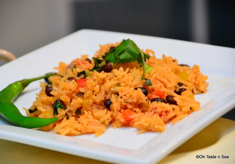 Black beans and rice 2