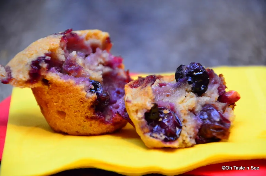spelt blueberry muffin 5