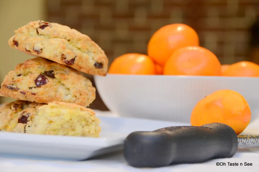 Cranberry Orange Scones 3