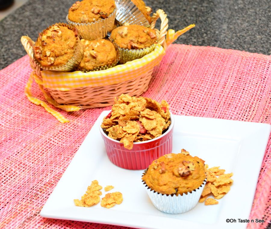 Carrot Cereal Muffins
