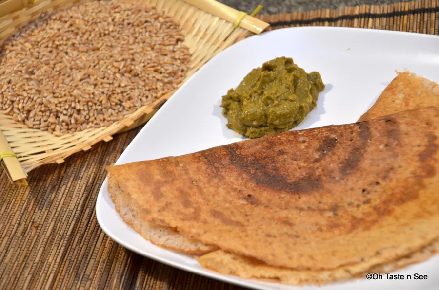 Wheat berry dosa 3