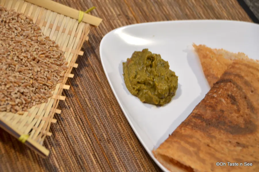 wheat berry dosa 6