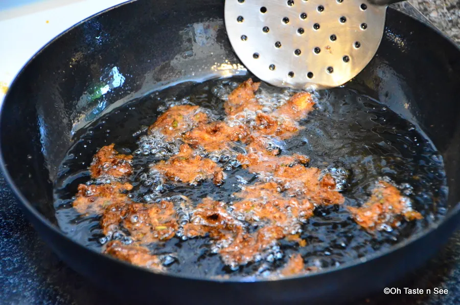 ragi mint pakoras 2