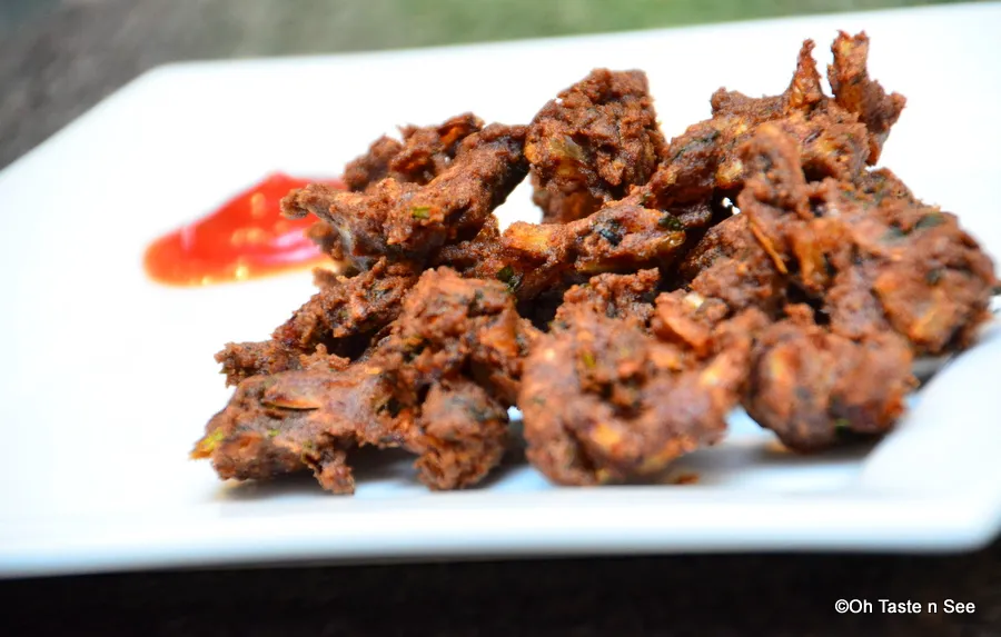 ragi mint pakora 6