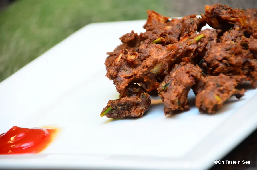 ragi mint pakoras 5