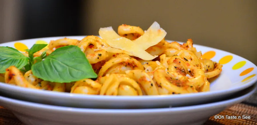 sundried tomato pesto pasta 4