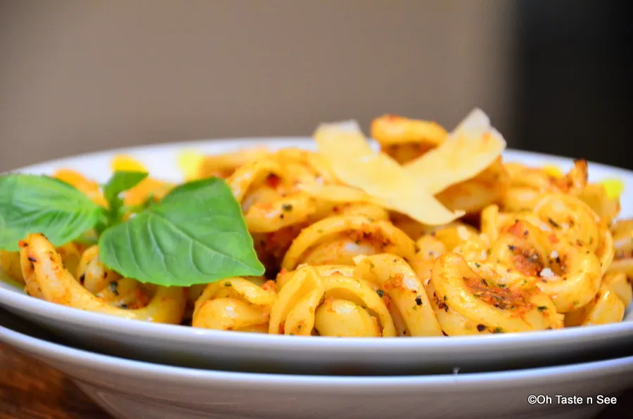 sundried tomato pesto pasta 2
