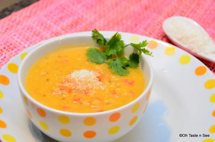 Coconut milk dal 5