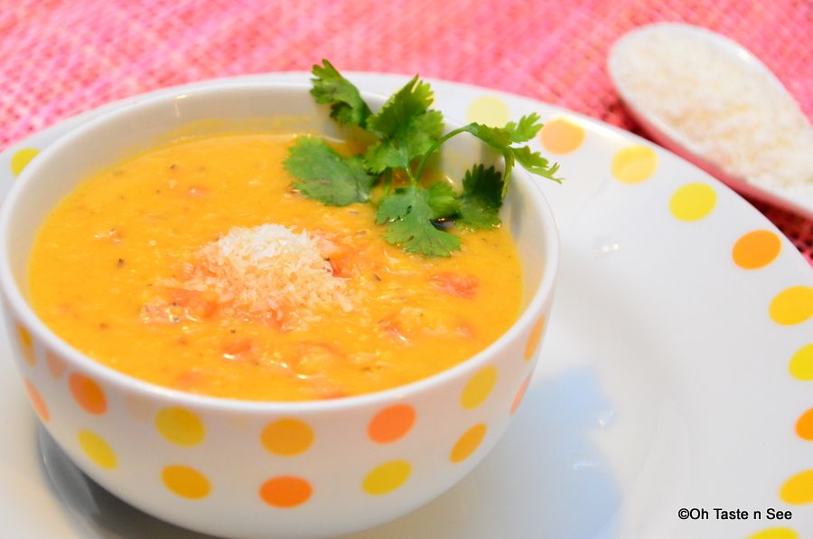 Coconut Milk Dal(Lentil Coconut stew)