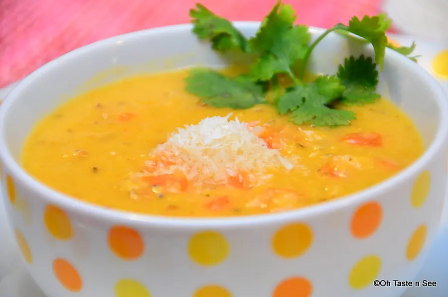 Coconut milk dal 3