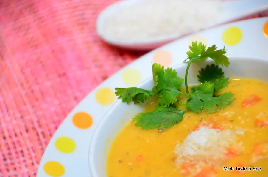 Coconut milk dal 2