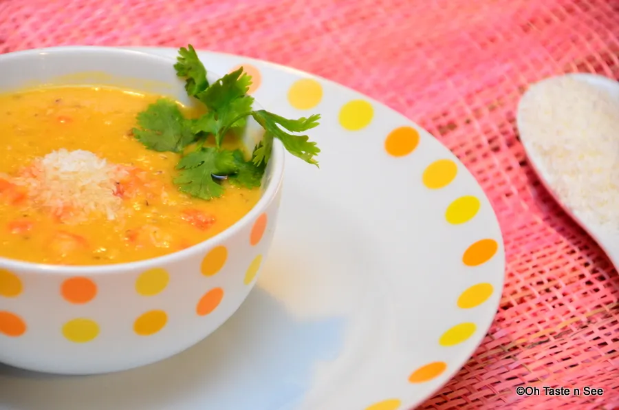 Coconut milk dal 4