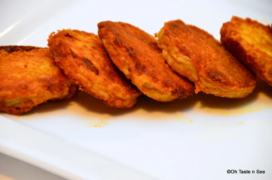 oven roasted taro