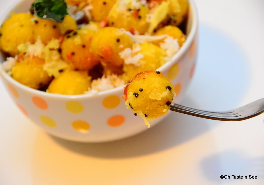Cornmeal Kozhukattai