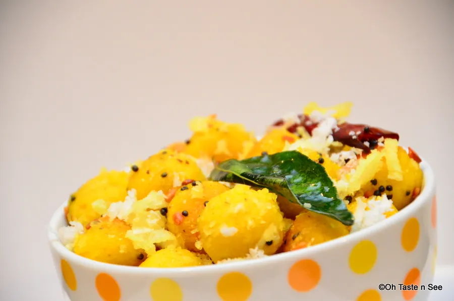 cornmeal kozhukattai 2