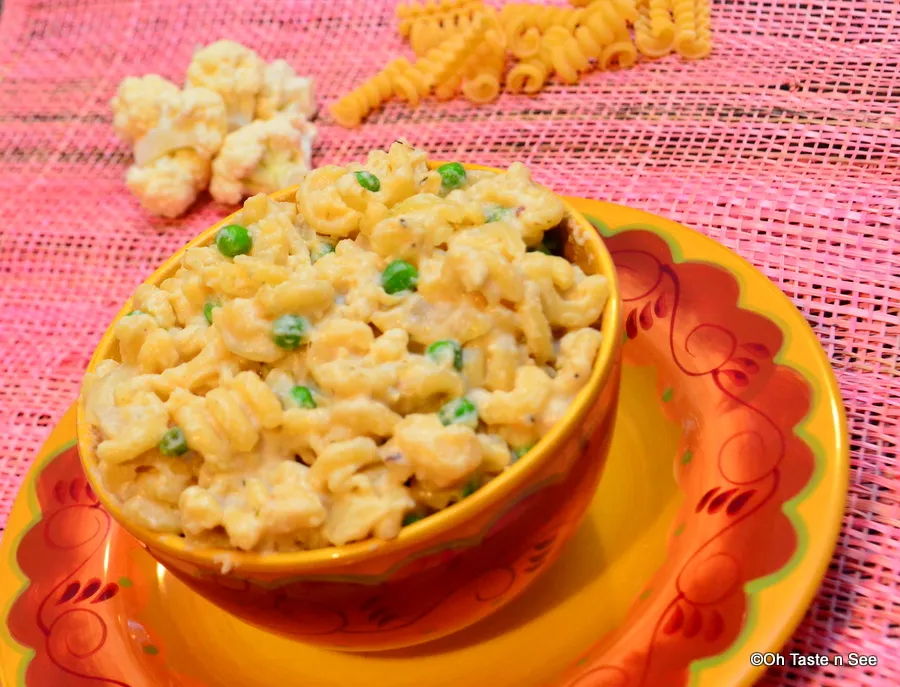 cauliflower alfredo pasta 4