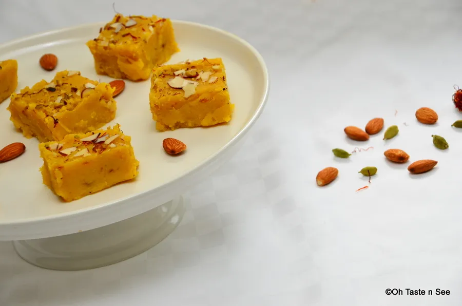 almond burfi 2