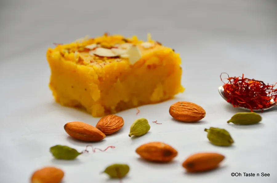 almond burfi 6