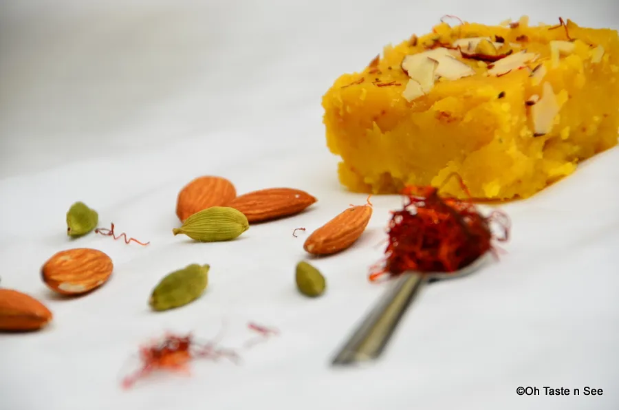 almond burfi 7
