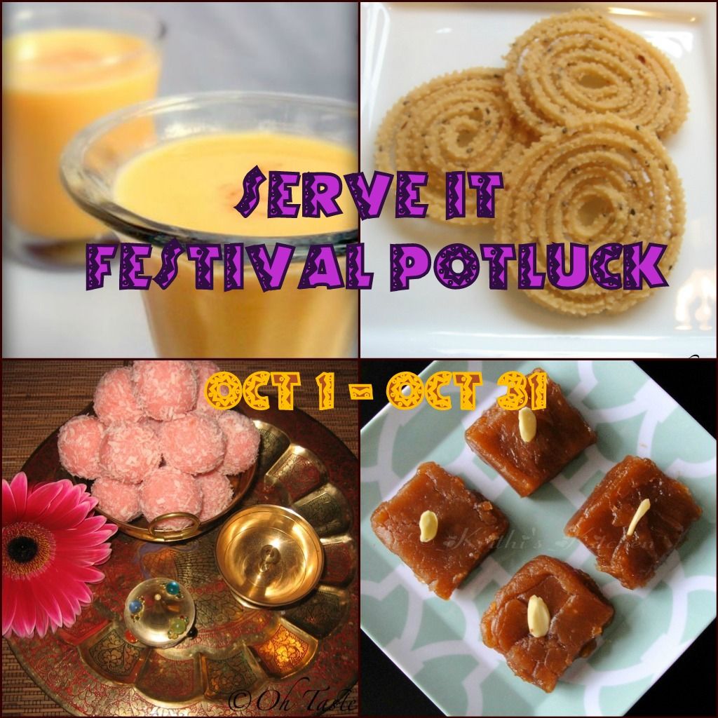 Announcing Serve it  - Festival Potluck