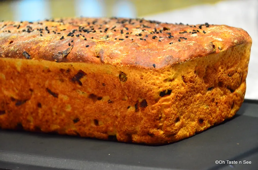 whole wheat onion bread 8
