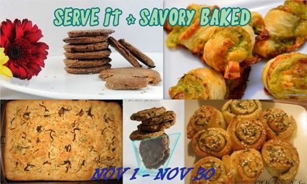 Announcing Serve it Series - Savory  Baked