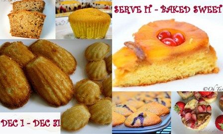 Announcing Serve it Series - Baked(Sweets)