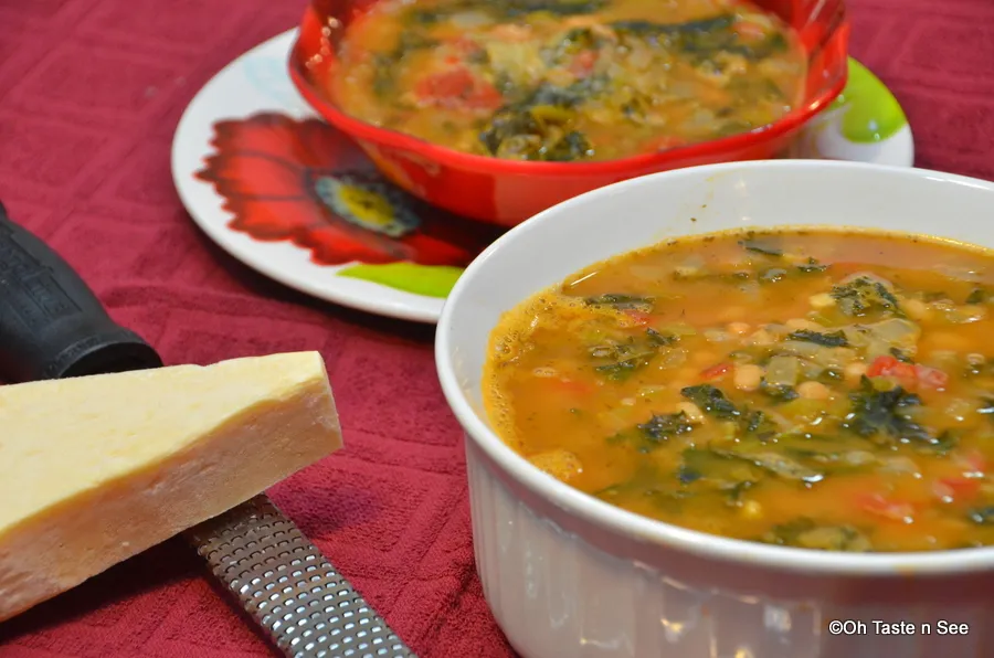 Kale and white bean stew 3