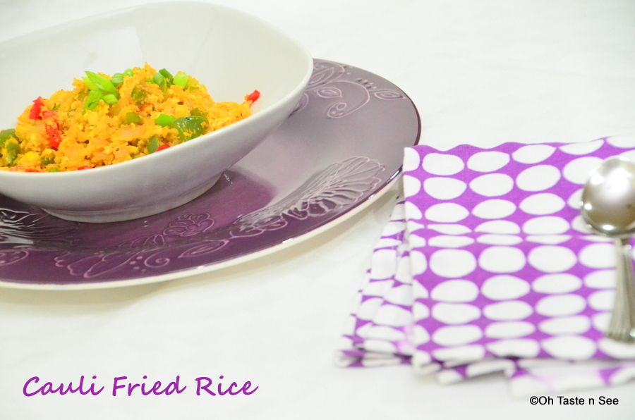 Cauliflower Fried 'Rice' 