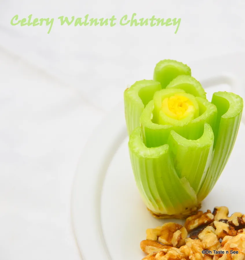celery walnut chutney 1
