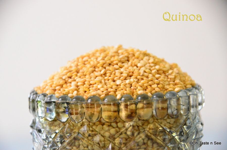 Quinoa Upma - A guest post for Krithi's Kitchen