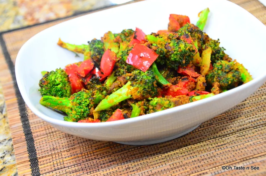 Broccoli bell pepper zunka 2