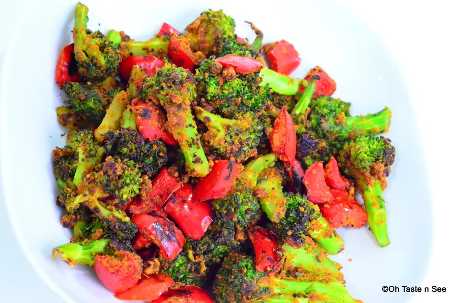 Broccoli bell pepper zunka 5