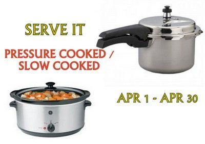 Announcing Serve it Series - Serve it Pressure Cooked/Slow cooked