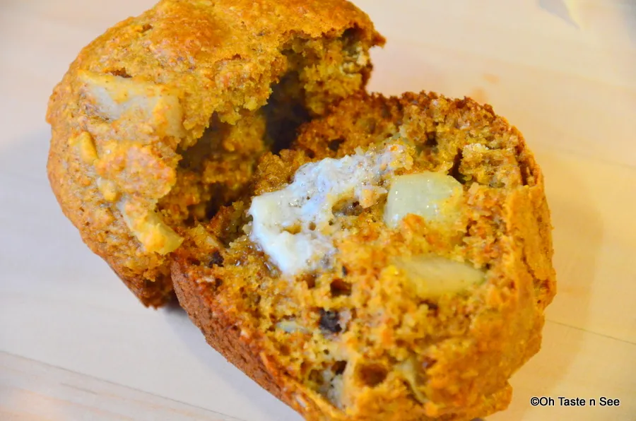 pear bran muffin 2