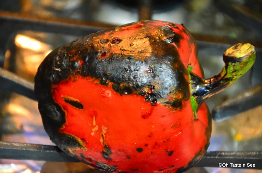 roasting red pepper