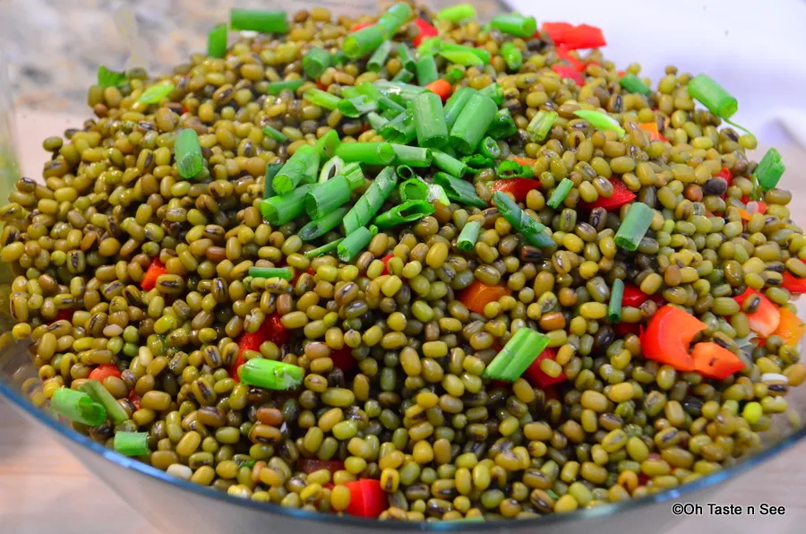 Mung bean salad 3