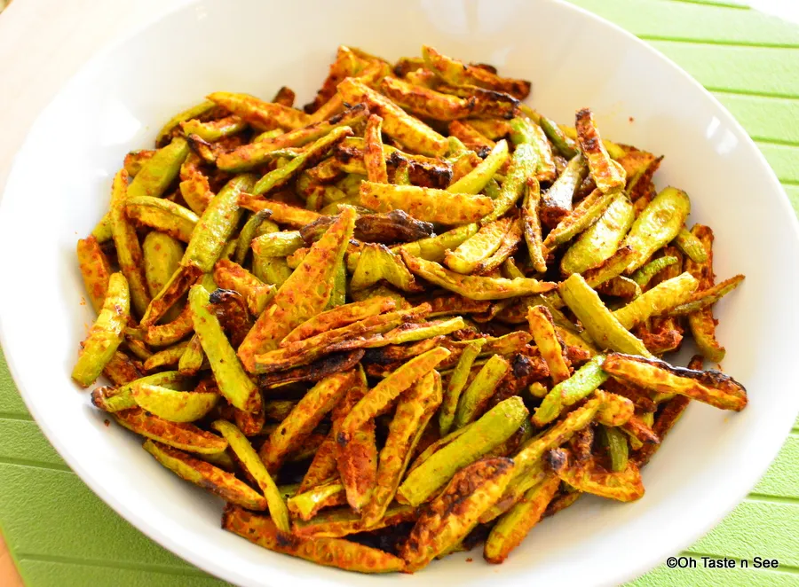 oven roasted tindora 5