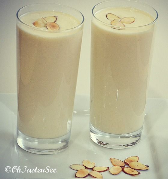 Almond Energy Blast - A Soy Almond Smoothie