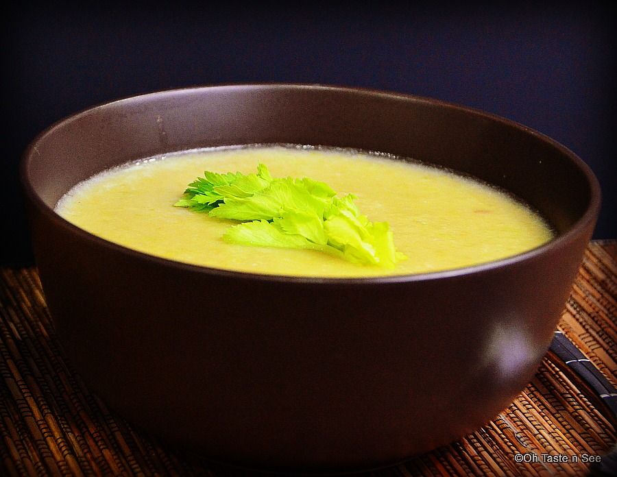Celery White Bean Soup