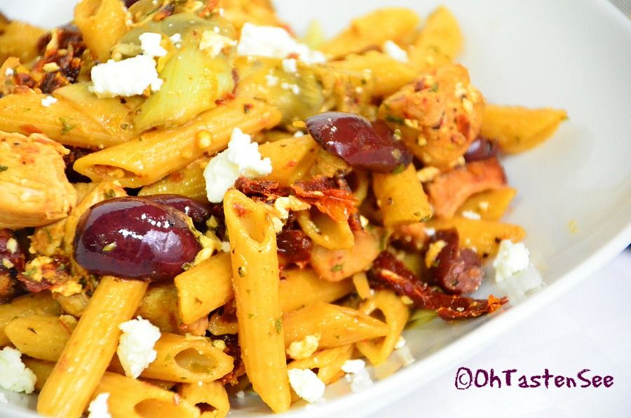 Greek Chicken Pasta