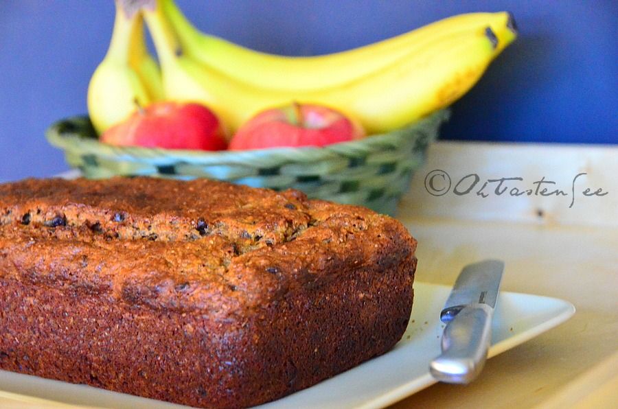BRANana bread(Whole Wheat, Wheat Bran and Flax meal Banana bread)