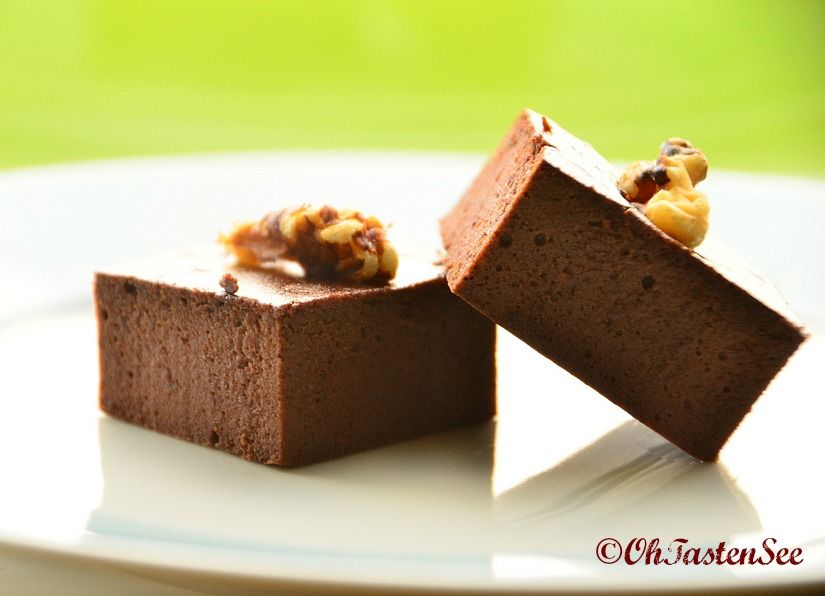Low fat Sugar free Black Bean Brownies