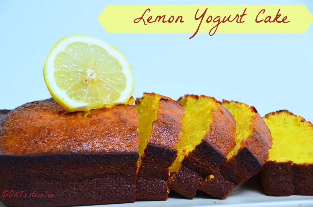 lemon yogurt cake 1